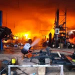 ไฟไหม้ศูนย์วิจัยรถยนต์ไฟฟ้า EV นครปฐม